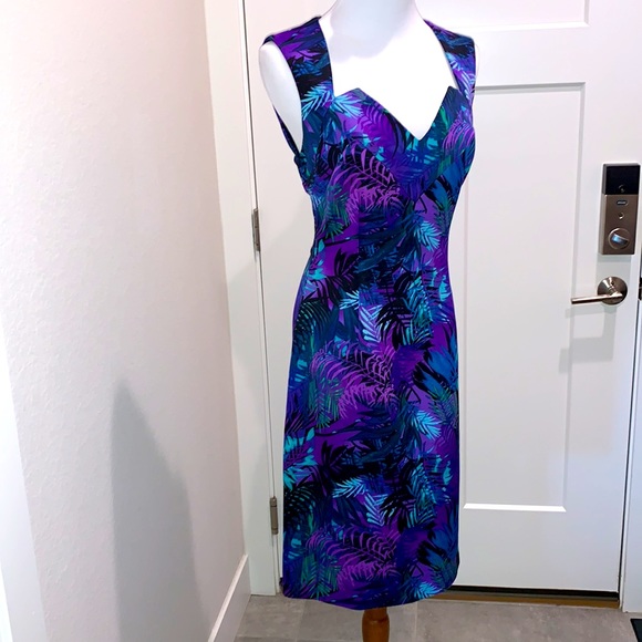 Connected Apparel Tropical Dress - Picture 5 of 15